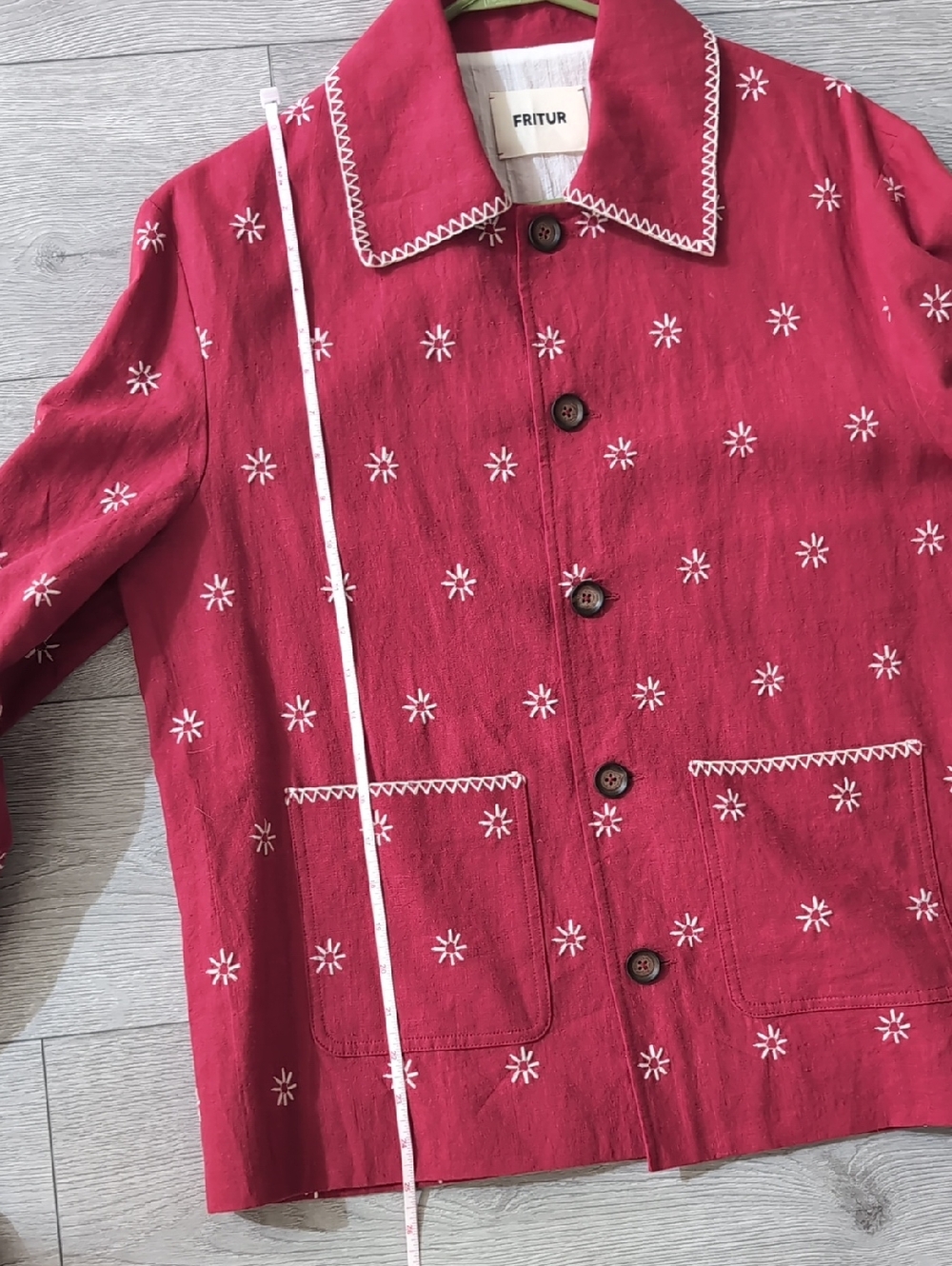 Fritur, The Kyoto Linen Jacket - Picture 7 of 14